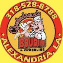 Quebedeaux's Boudin & Cracklins Exit 90 logo
